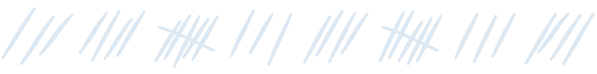 Weave, eight original brush variants